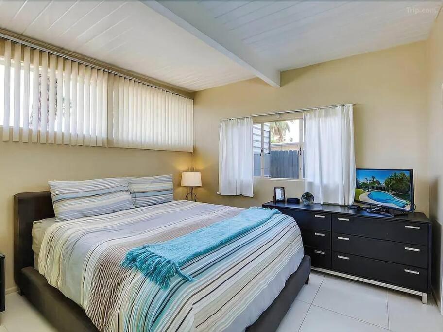 Serene 4 Bed 3 Bath Heated Pool Natural Backyard Heart Of Palm Springs Exterior foto